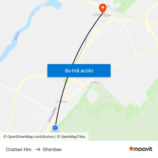 Harta de Cristian Hm. către Ghimbav