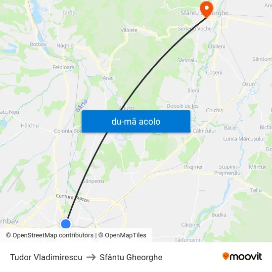 Harta de Tudor Vladimirescu către Sfântu Gheorghe