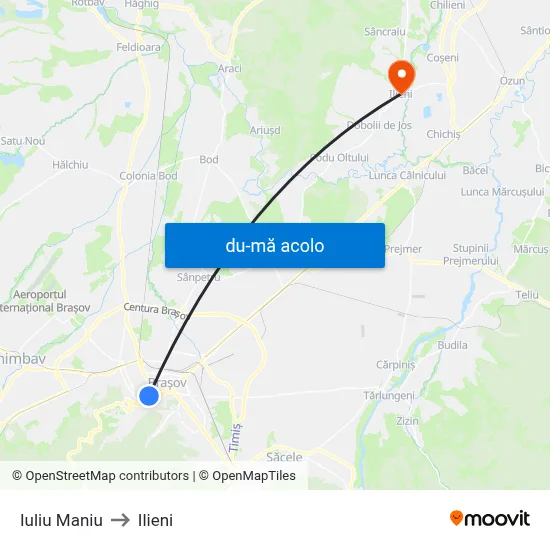 Harta de Iuliu Maniu către Ilieni