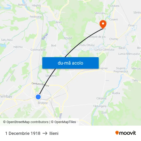 Harta de 1 Decembrie 1918 către Ilieni