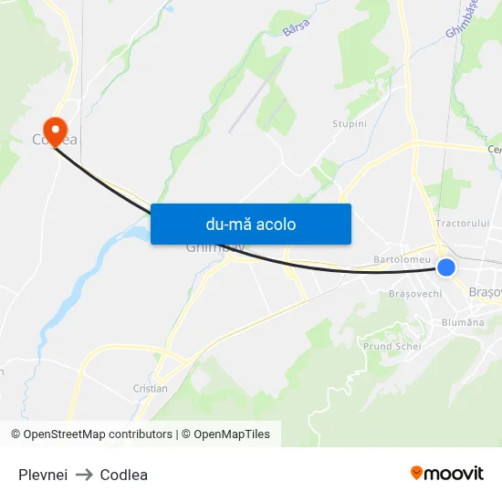 Harta de Plevnei către Codlea