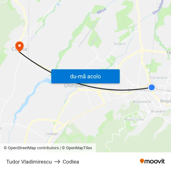 Harta de Tudor Vladimirescu către Codlea