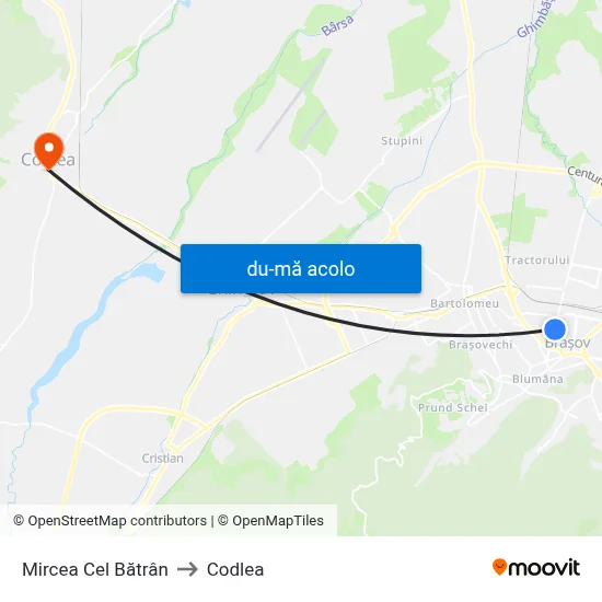 Harta de Mircea Cel Bătrân către Codlea