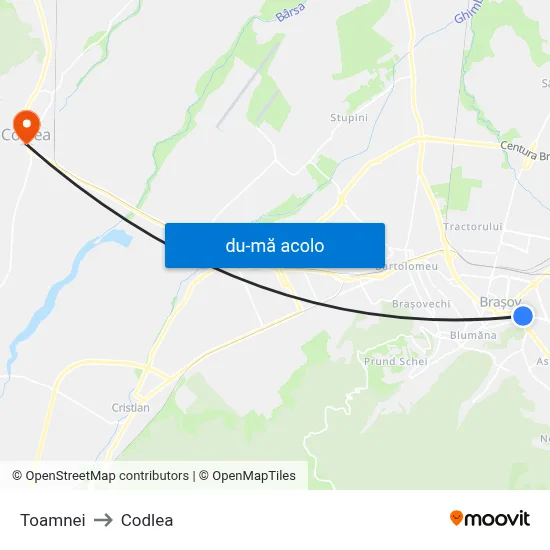 Harta de Toamnei către Codlea