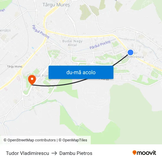 Harta de Tudor Vladimirescu către Dambu Pietros