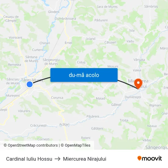 Harta de Cardinal Iuliu Hossu către Miercurea Nirajului