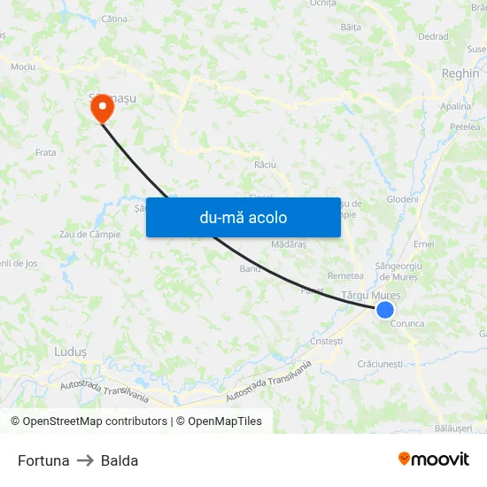 Harta de Fortuna către Balda