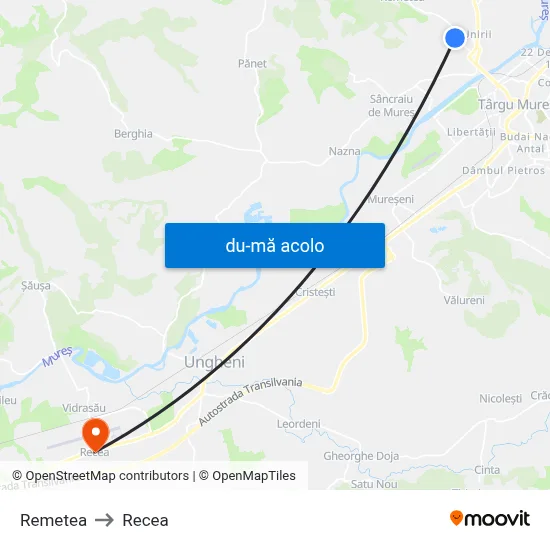 Harta de Remetea către Recea