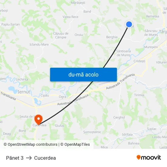 Harta de Pănet 3 către Cucerdea