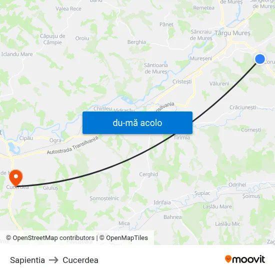 Harta de Sapientia către Cucerdea