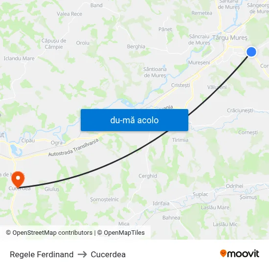 Harta de Regele Ferdinand către Cucerdea