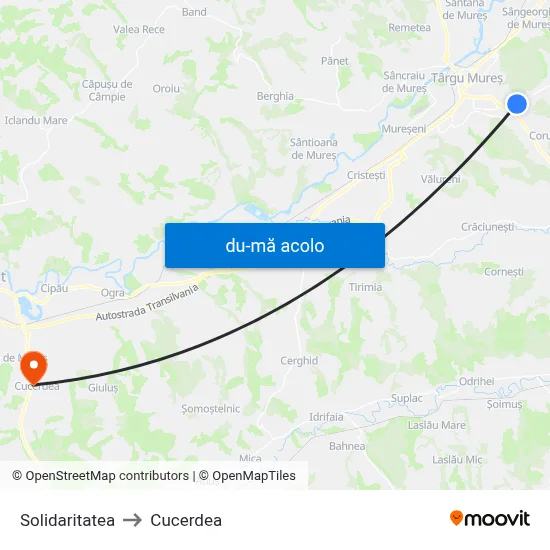 Harta de Solidaritatea către Cucerdea