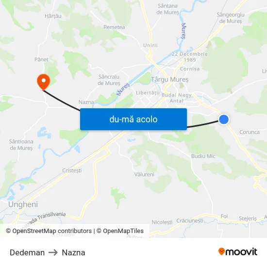 Harta de Dedeman către Nazna