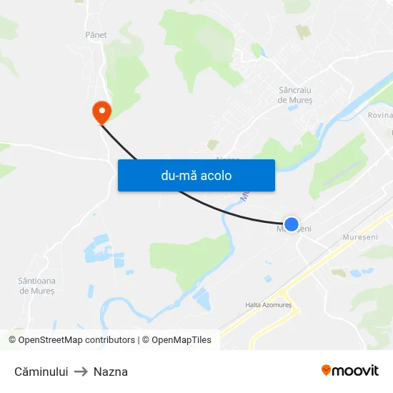 Harta de Căminului către Nazna