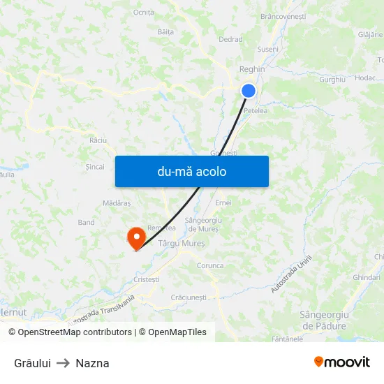 Harta de Grâului către Nazna