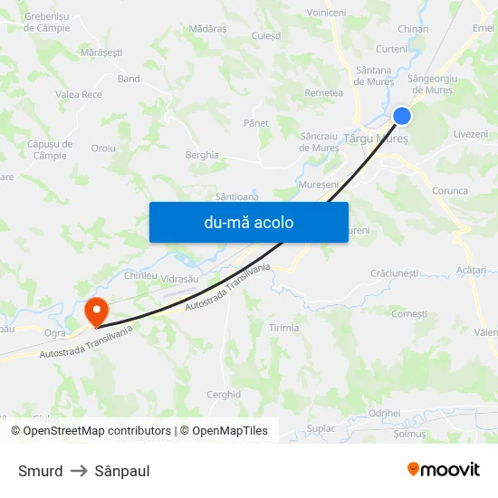 Harta de Smurd către Sânpaul