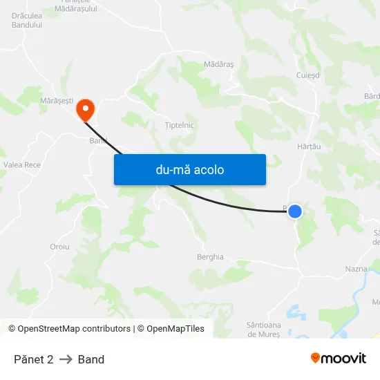 Harta de Pănet 2 către Band