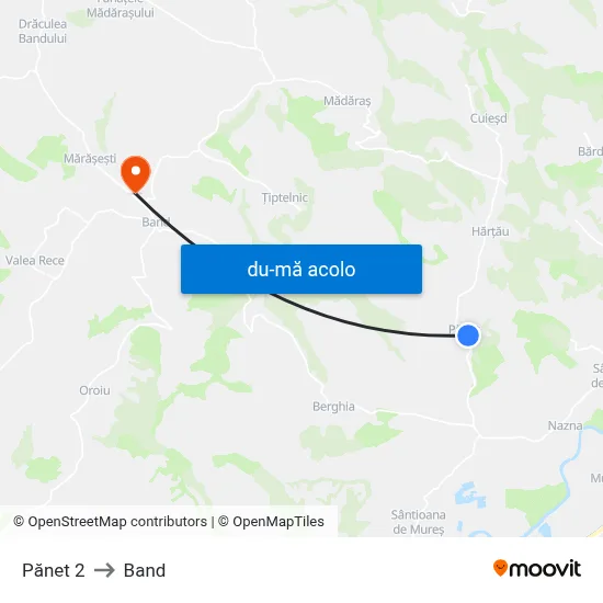 Harta de Pănet 2 către Band