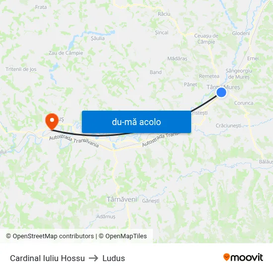 Harta de Cardinal Iuliu Hossu către Ludus