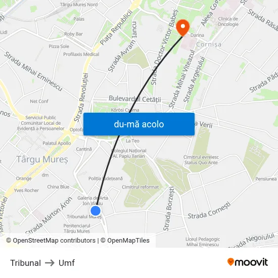 Harta de Tribunal către Umf