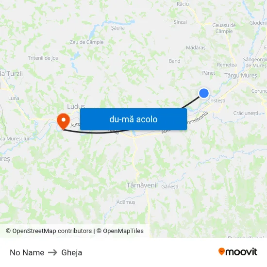 Harta de No Name către Gheja