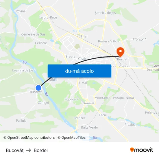 Harta de Bucovăț către Bordei