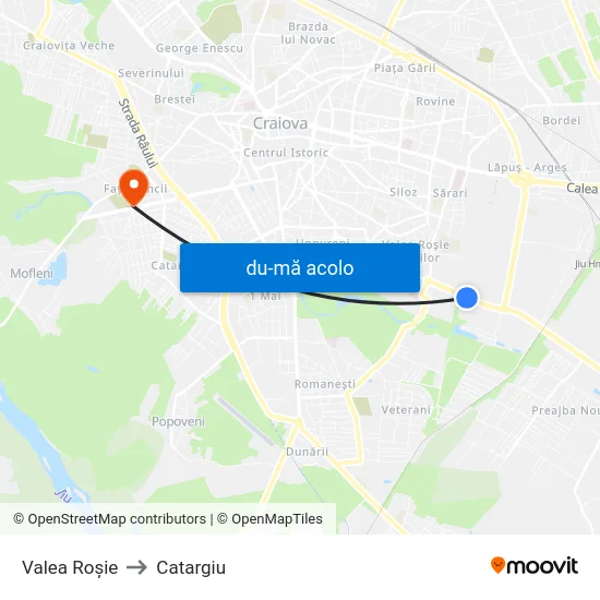 Harta de Valea Roșie către Catargiu