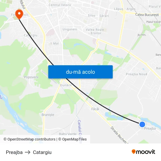Harta de Preajba către Catargiu