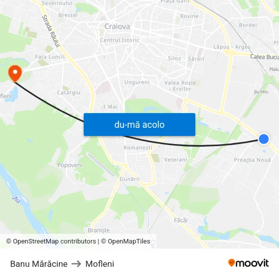 Harta de Banu Mărăcine către Mofleni