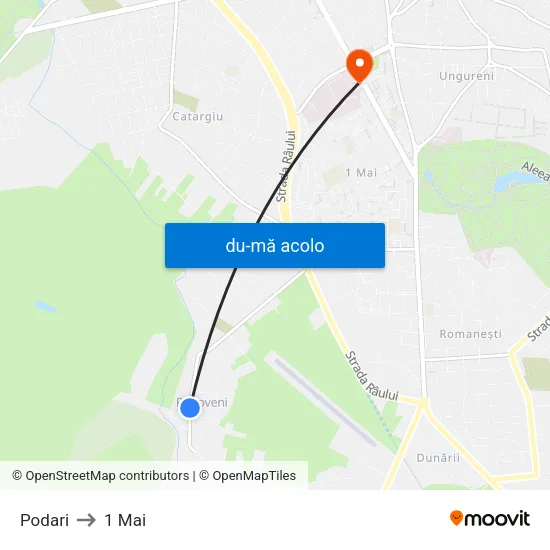 Harta de Podari către 1 Mai