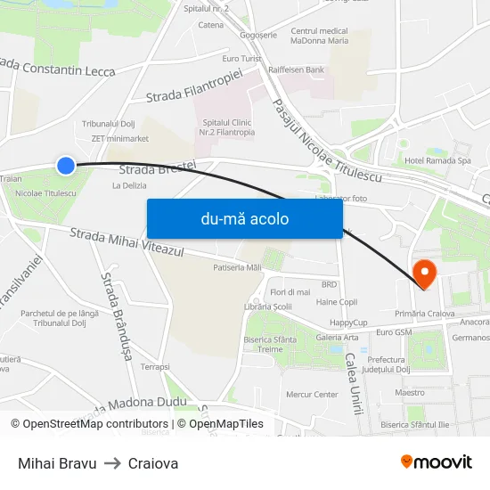 Harta de Mihai Bravu către Craiova