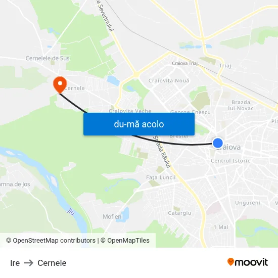 Harta de Ire către Cernele