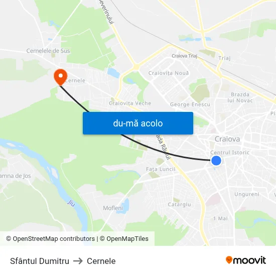 Harta de Sfântul Dumitru către Cernele