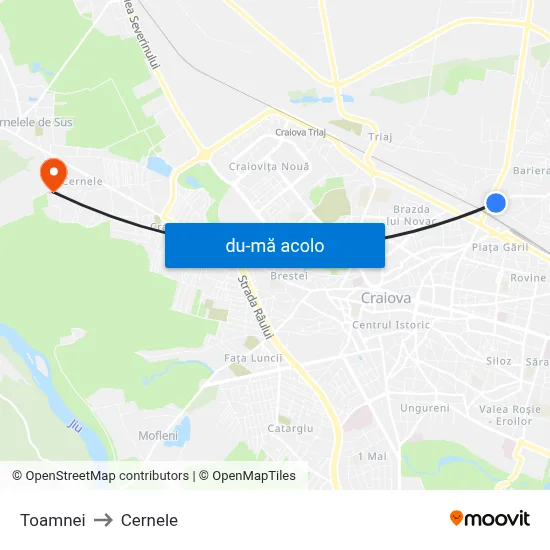 Harta de Toamnei către Cernele