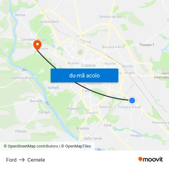 Harta de Ford către Cernele