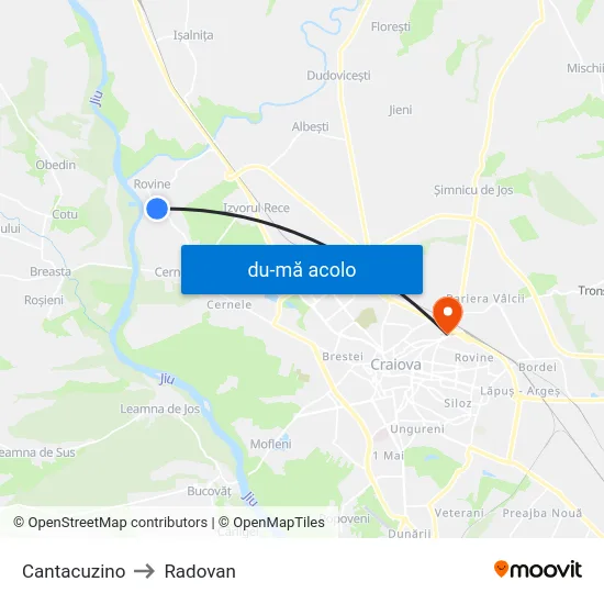 Harta de Cantacuzino către Radovan