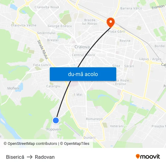 Harta de Biserică către Radovan