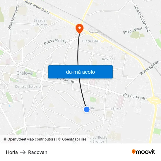 Harta de Horia către Radovan