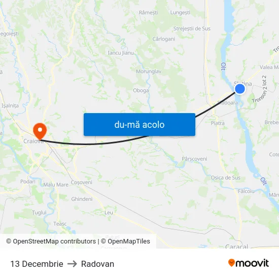 Harta de 13 Decembrie către Radovan