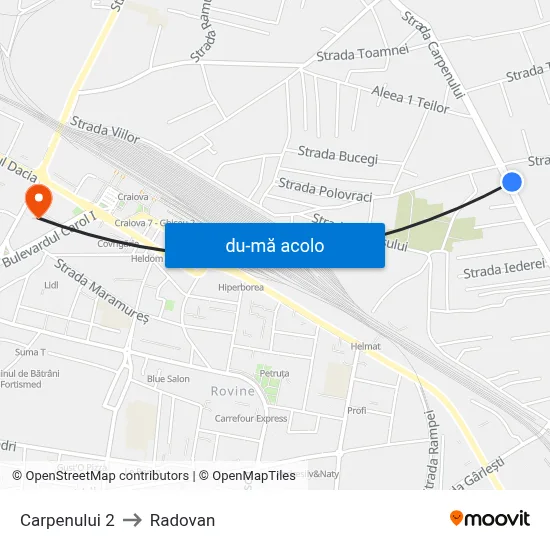 Harta de Carpenului 2 către Radovan