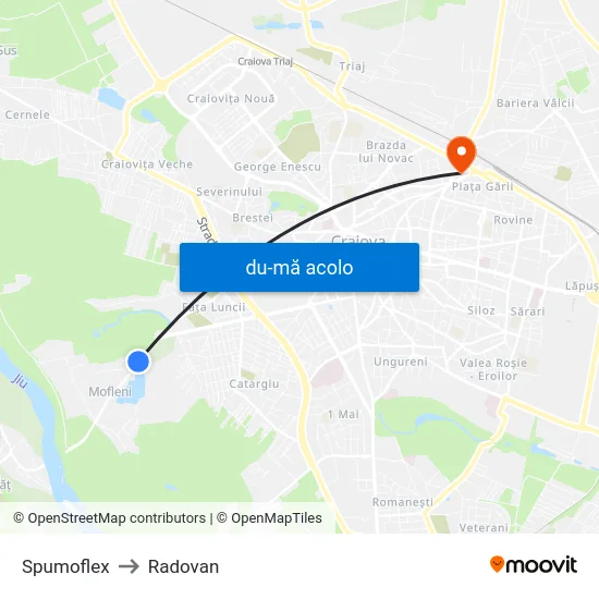 Harta de Spumoflex către Radovan