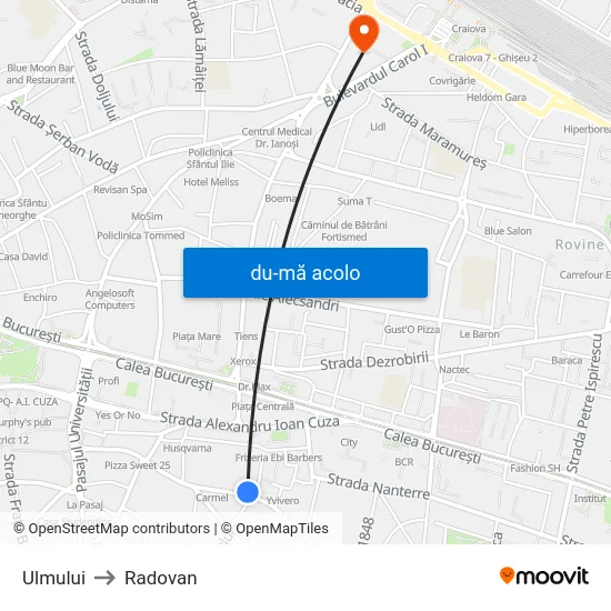 Harta de Ulmului către Radovan