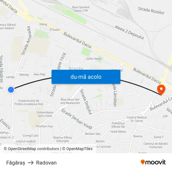 Harta de Făgăraş către Radovan