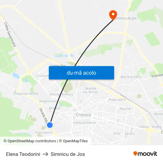 Harta de Elena Teodorini către Simnicu de Jos