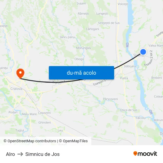 Harta de Alro către Simnicu de Jos
