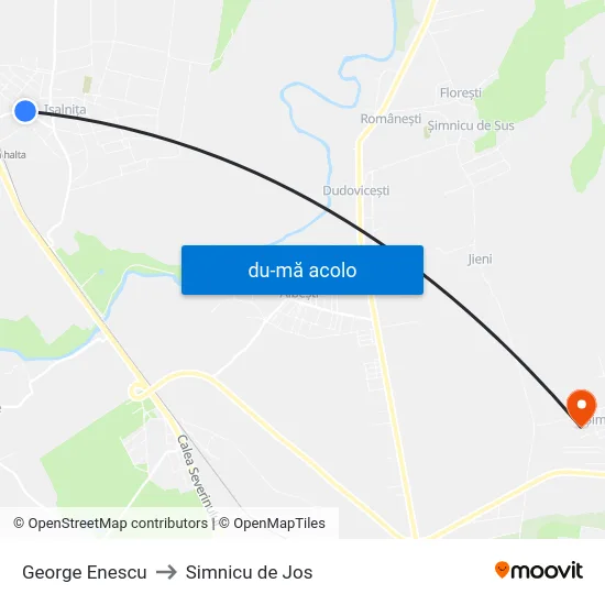 Harta de George Enescu către Simnicu de Jos