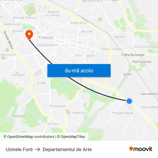 Harta de Uzinele Ford către Departamentul de Arte