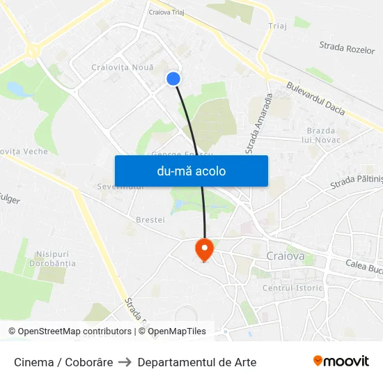 Harta de Cinema / Coborâre către Departamentul de Arte