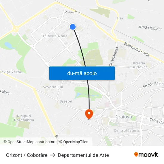 Harta de Orizont / Coborâre către Departamentul de Arte