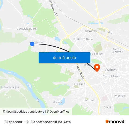 Harta de Dispensar către Departamentul de Arte